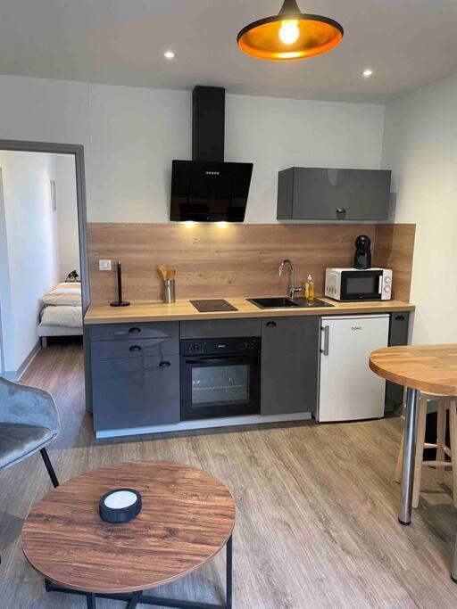 T2 Face Gare Sncf Appart Hotel Le Cygne 1 Bourges Eksteriør billede